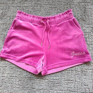 Velour guess shorts